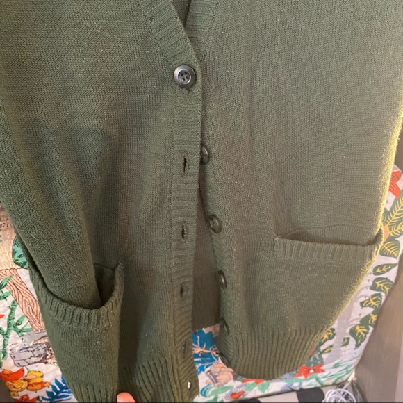Olive Green Cardigan from Bluenotes - Picture 4 of 8